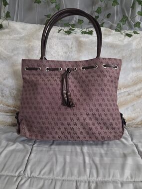 Dooney & Bourke Signature Tassel Shoulder Bag